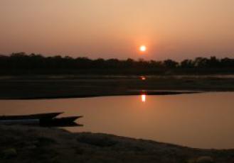 Chitwan sunset